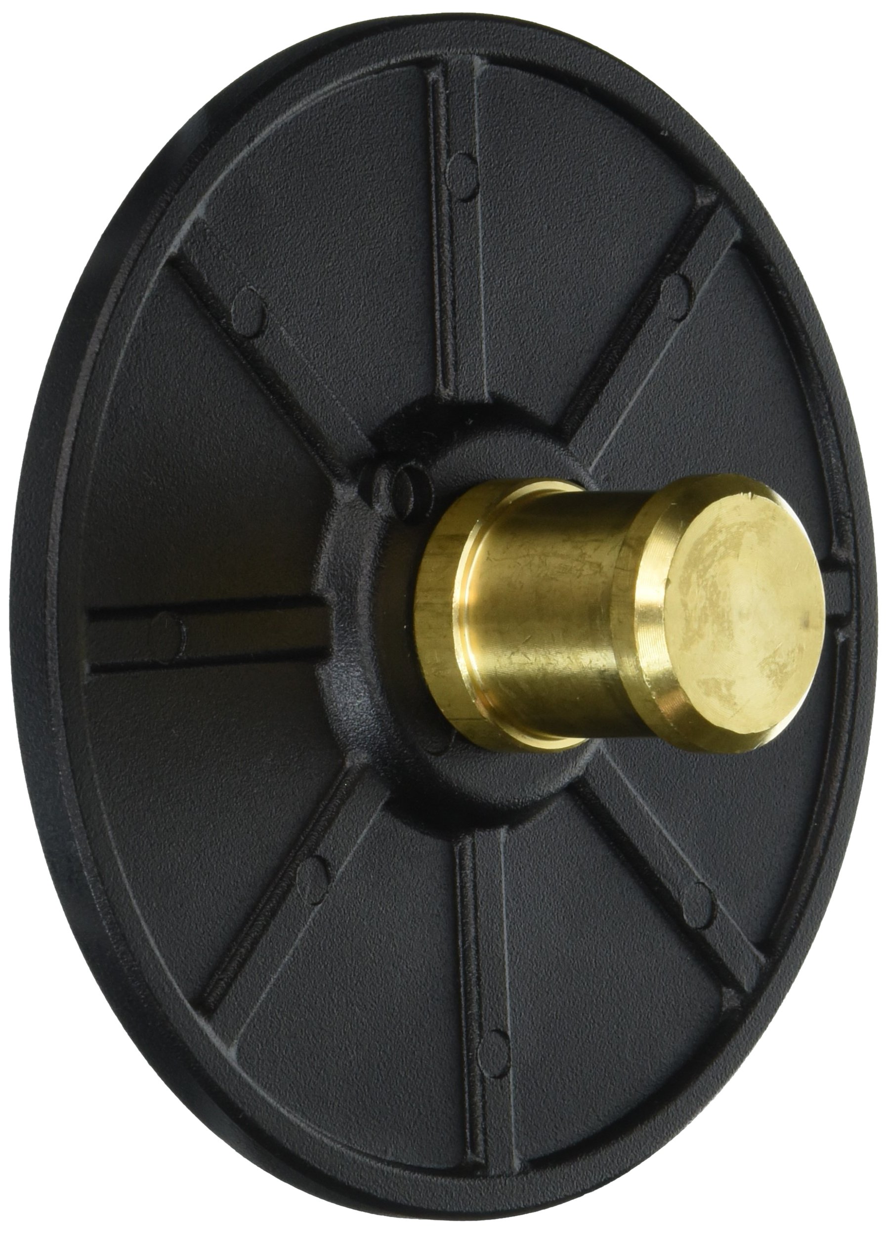 Manfrotto 358 Survey Top Plate Black Camera Top Plate Tripod Mount for Camera Camcorder DSLR Mirrorless