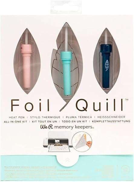 We R Memory Keepers Foil Quill Starter Kit by We R Memory Keepers: 3 Pens, 4 Adaptors & More for Stunning Foil Transfer Projects - View 4 of 10