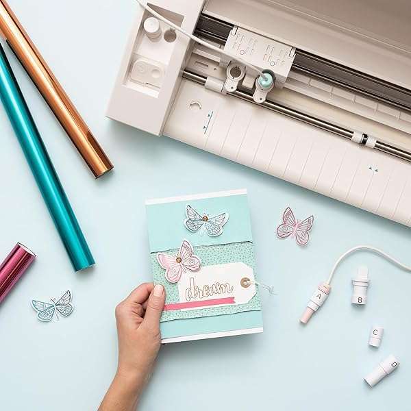 We R Memory Keepers Foil Quill Starter Kit by We R Memory Keepers: 3 Pens, 4 Adaptors & More for Stunning Foil Transfer Projects - View 10 of 10