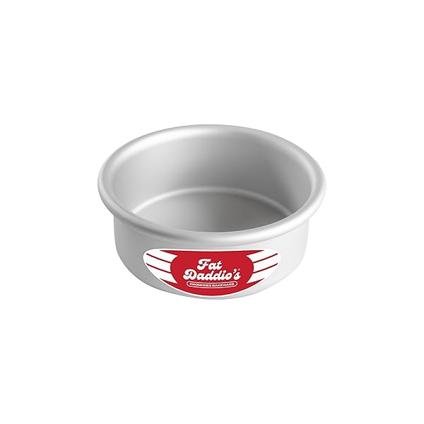 Fat Daddio's Fat Daddio's PRD-52 Anodized Aluminum Round Cake Pan 5x2 Inch for Perfect Baking Results