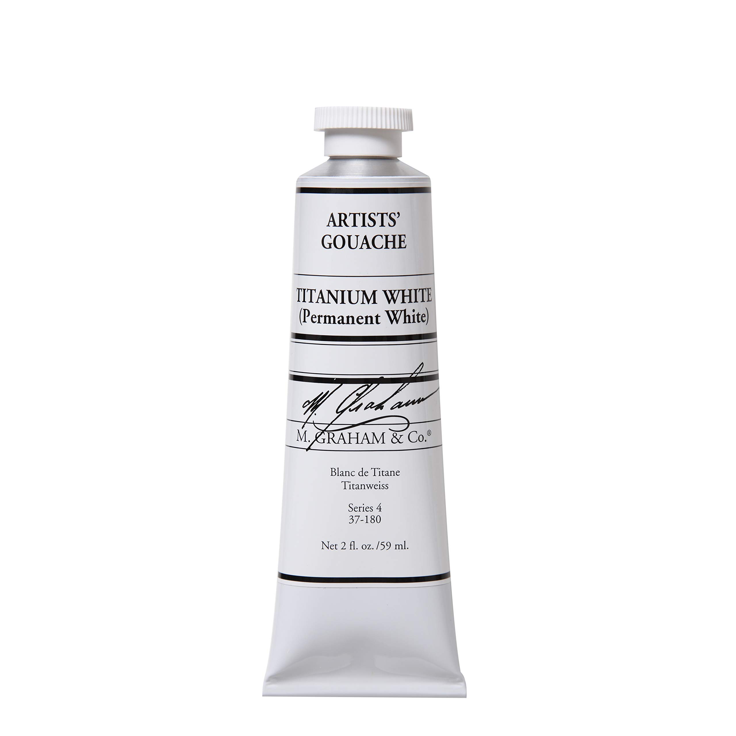 Buy M. Graham 2-Ounce Titanium White Gouache Paint - Premium Quality for Artists