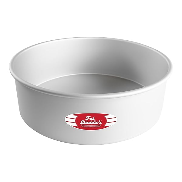Fat Daddio's Fat Daddio's 12 x 4 Inch Round Cake Pan Silver for Perfect Baking and Easy Release