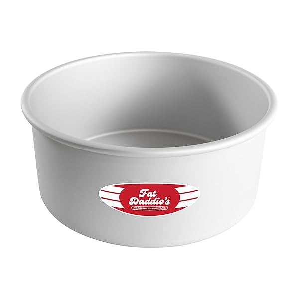 Fat Daddio's Fat Daddio's 9 x 4 Inch Anodized Aluminum Round Cake Pan for Perfect Baking