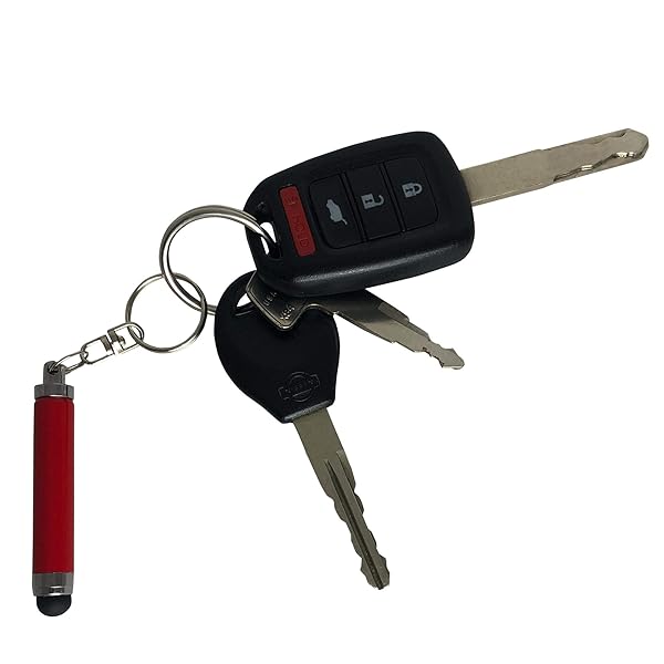 BoxWave BoxWave Ruby Stylus Pen for iPad 1st Gen (2010) - Mini Capacitive Stylus with Keyring Loop - View 5 of 7