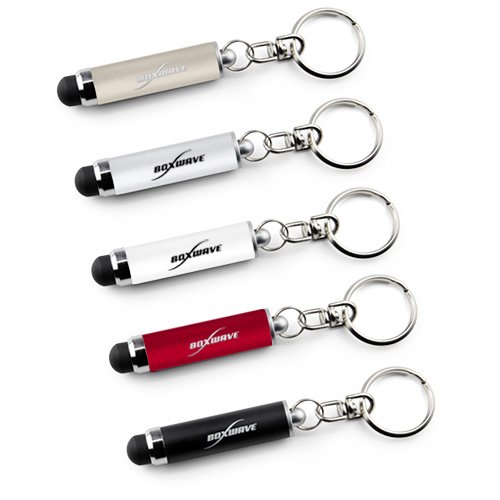 BoxWave BoxWave Ruby Stylus Pen for iPad 1st Gen (2010) - Mini Capacitive Stylus with Keyring Loop - View 7 of 7