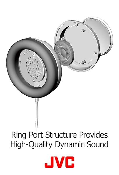 JVC JVC HARX700 Full Size Headphones - Precision Sound & Comfort in Black - View 5 of 9