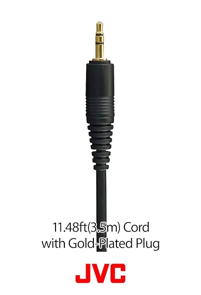 JVC JVC HARX700 Full Size Headphones - Precision Sound & Comfort in Black - View 7 of 9