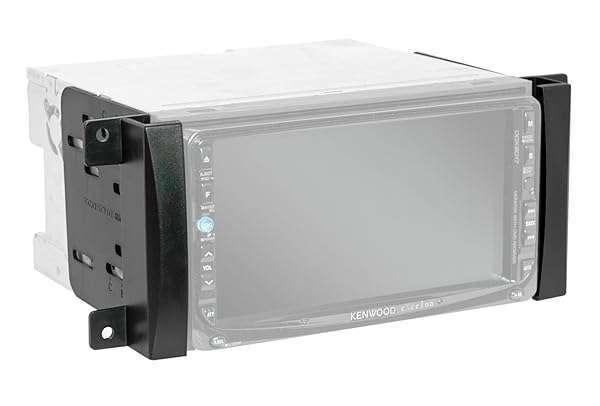 Scosche CR1291B Double DIN Dash Kit for 2007-2019 Chrysler, Dodge & Jeep - Perfect Fit & Easy Install