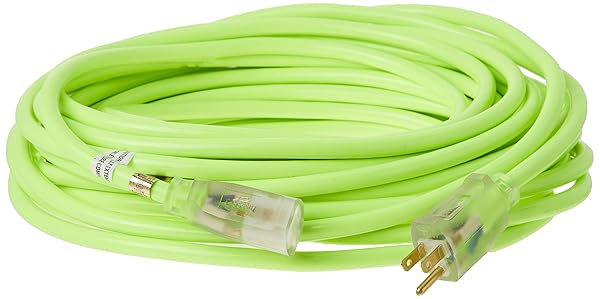 Southwire Southwire 2578SW000X 50ft 12/3 SJTW Outdoor Extension Cord - Cool Green, Durable & Weather-Resistant - View 6 of 7