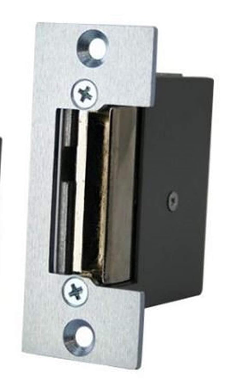 Rutherford Controls Electric Door Strike Remote Unlock Mechanism for Security Alarms Keypad Entry and Intercom Systems 12V DC