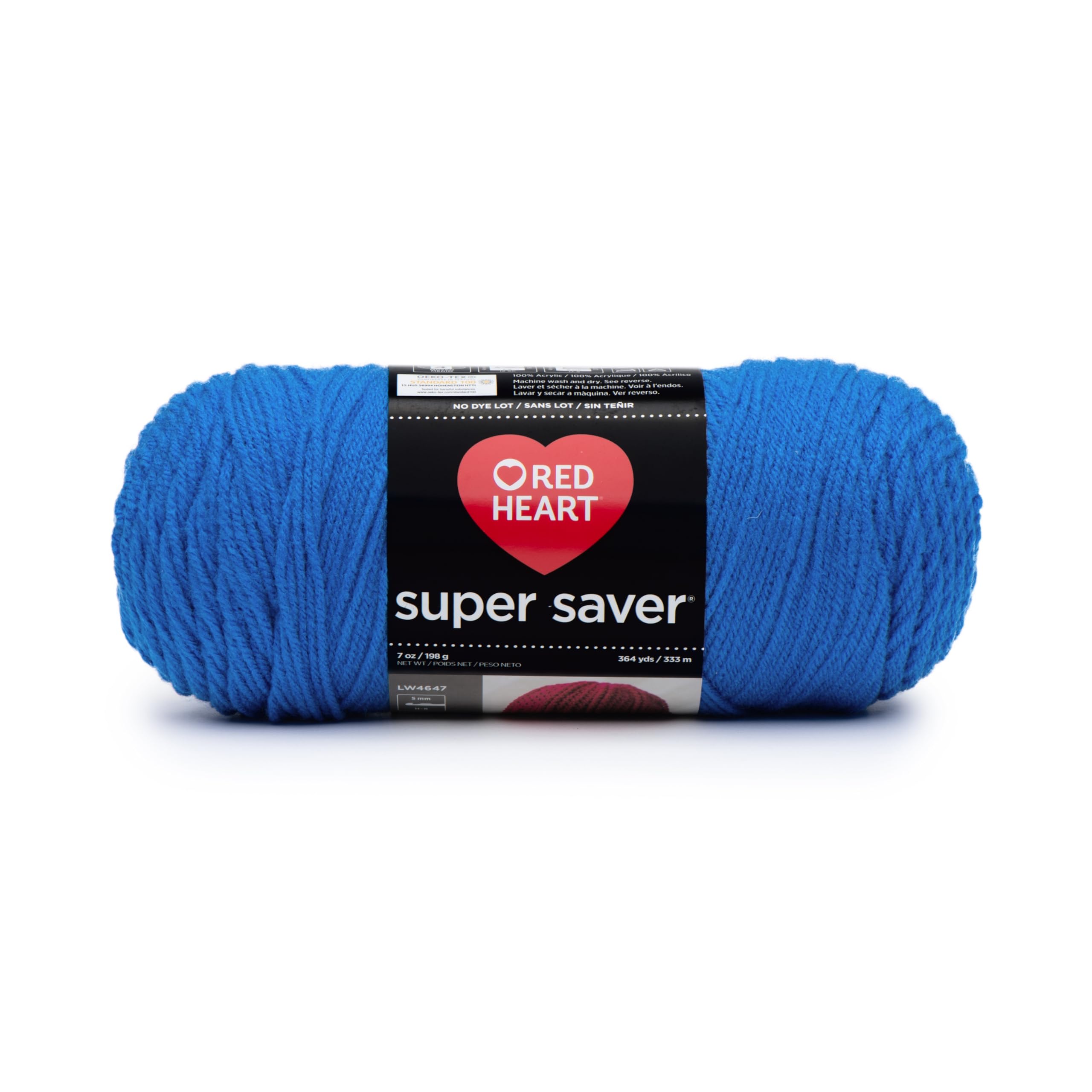 Red Heart Buy RED HEART E300.0886 Super Saver Yarn in Blue - Affordable Quality Yarn for All Your Crafting Needs