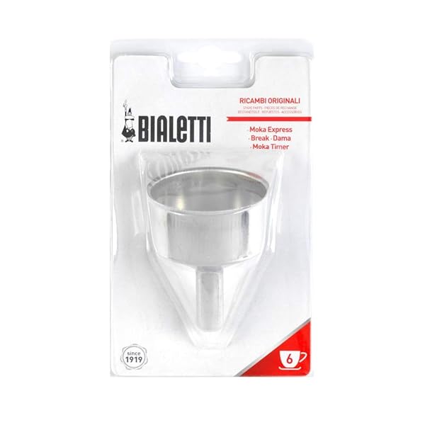 Bialetti Buy Bialetti Moka Express 6-Cup Replacement Funnel - Perfect Fit & Fast Shipping!