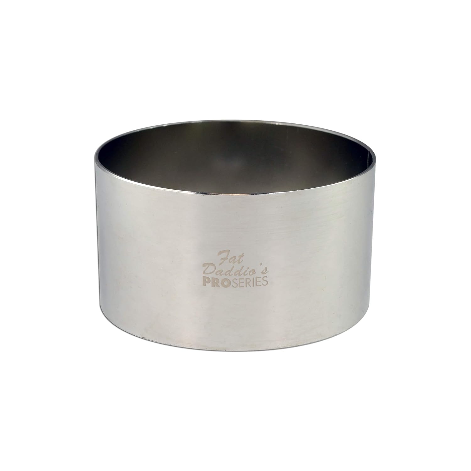Fat Daddio's Fat Daddio's Stainless Steel Round Cake and Pastry Ring 3.5 x 2 Inch Silver - View 5 of 9