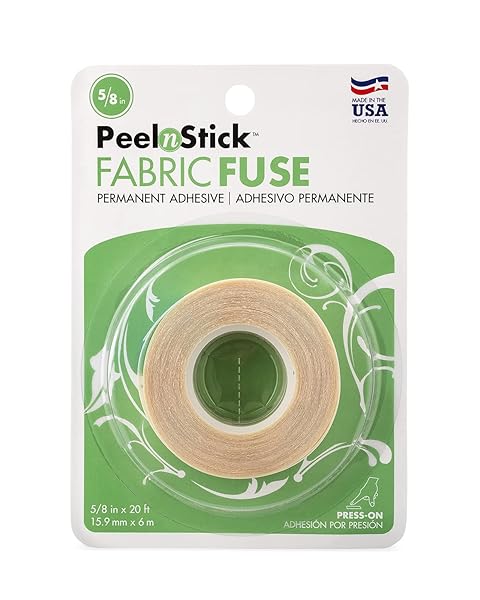 HeatnBond "HeatnBond PeelnStick 3346 Fabric Fuse Adhesive - 5/8" x 20 ft Roll for Easy Fabric Bonding" - View 3 of 5