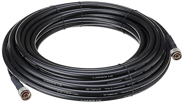 Wilson Electronics Wilson Electronics 50 ft Ultra Low Loss Coax Cable (N-Male to N-Male) for Modems - High Performance & Durability