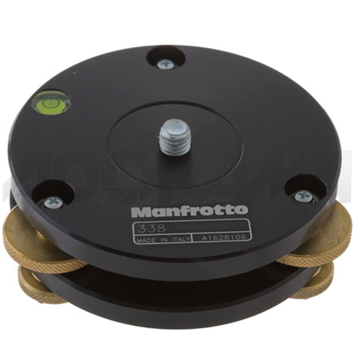 Manfrotto 338 QTVR Leveling Base for Stable Photography and Videography Support