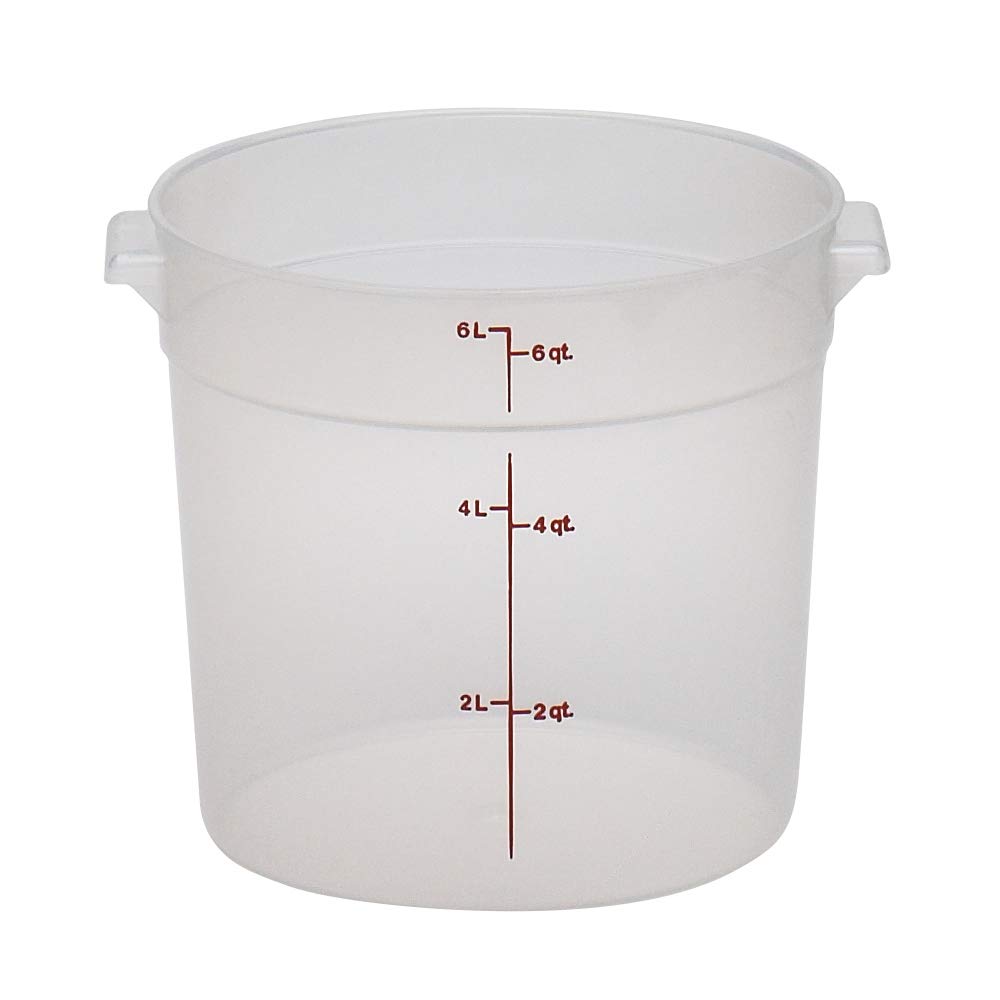 Cambro Cambro RFS2PP190 2 Qt Round Polypropylene Food Storage Container Camwear for Efficient Food Organization - View 4 of 7