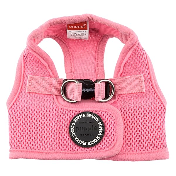 Puppia PUPPIA International Soft B Vest Harness for Large Dogs in Pink
