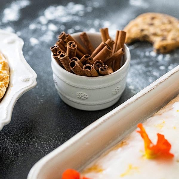 Juliska Juliska Berry and Thread Ramekin Whitewash Elegant Serveware for Stylish Dining - View 4 of 9