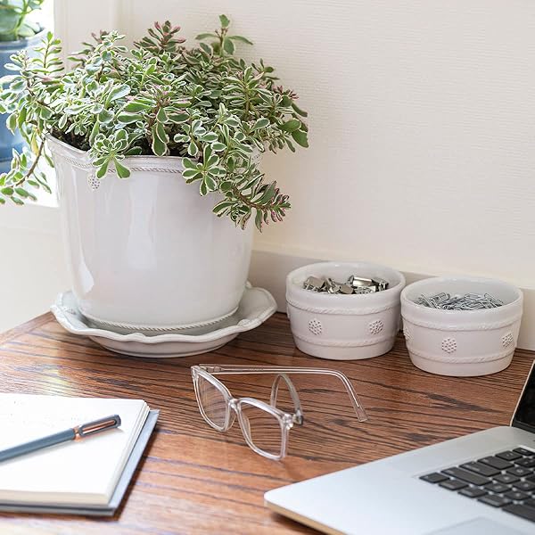 Juliska Juliska Berry and Thread Ramekin Whitewash Elegant Serveware for Stylish Dining - View 6 of 9