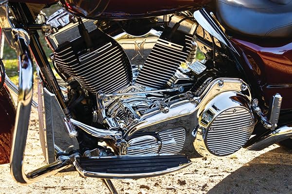 Kuryakyn Upgrade Your Harley: Kuryakyn 8392 Chrome Cylinder Base Cover for 2006-2017 Models - View 4 of 6
