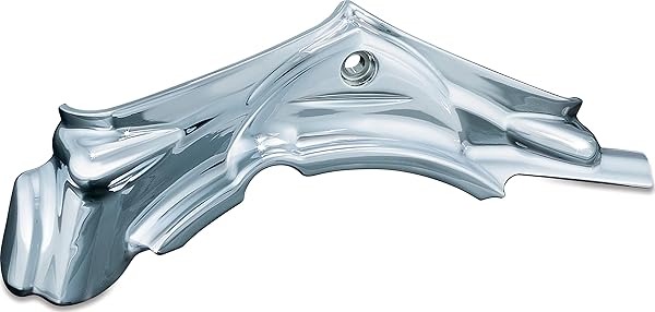 Kuryakyn Upgrade Your Harley: Kuryakyn 8392 Chrome Cylinder Base Cover for 2006-2017 Models - View 3 of 6
