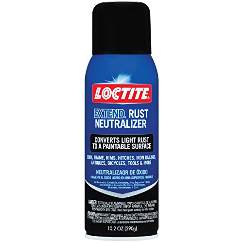 Loctite Loctite 633877 Extend Rust Neutralizer Aerosol - 10.25 Fl Oz, Light Gray | Fast-Acting Rust Treatment