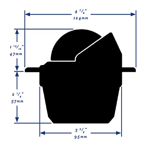 Ritchie Ritchie Explorer F-50W Flush Mount Compass - White | Accurate Navigation for Boating & Marine Use - View 4 of 4