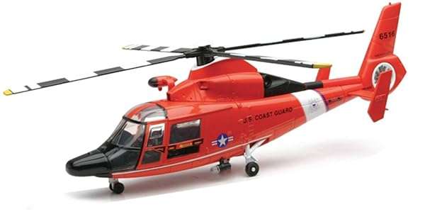 NewRay NewRay 1/48 US Coast Guard Eurocopter HH65-C Dolphin Model - Perfect for Collectors!