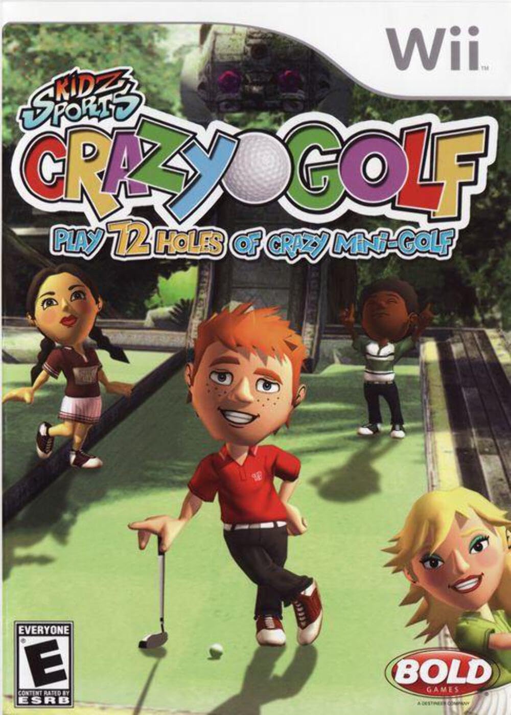 Kidz Sports Crazy Golf for Nintendo Wii NTSC Fun Family Game