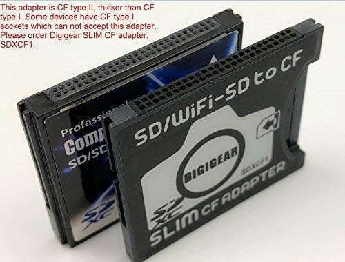shopdigi Shopdigi CDA Compact Flash CF Type 2 Adapter for SD Cards - Not for CF Type 1 Devices - View 5 of 8