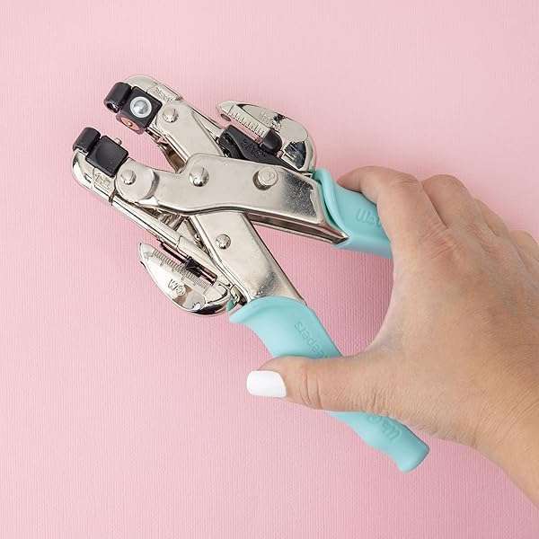 We R Memory Keepers Crop-A-Dile Eyelet Setter & Snap Punch - Versatile Craft Tool for Paper, Fabric, Leather & More - View 7 of 10