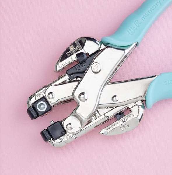 We R Memory Keepers Crop-A-Dile Eyelet Setter & Snap Punch - Versatile Craft Tool for Paper, Fabric, Leather & More - View 8 of 10