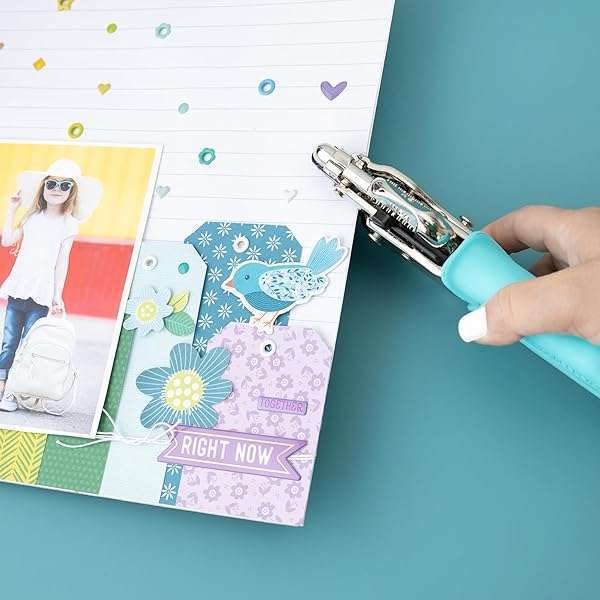 We R Memory Keepers Crop-A-Dile Eyelet Setter & Snap Punch - Versatile Craft Tool for Paper, Fabric, Leather & More - View 10 of 10
