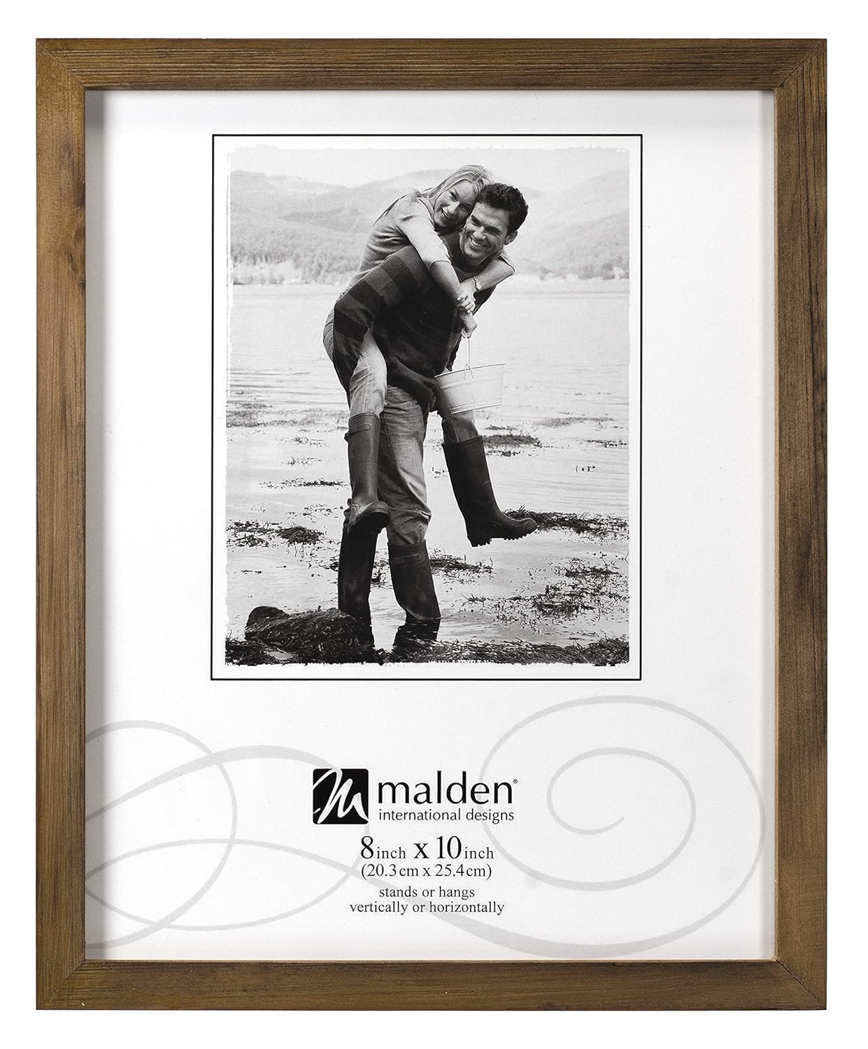 Malden Malden International Designs Black Concept Wood Picture Frame 3.5x5 Elegant Black Frame for Photos and Artwork - View 7 of 9