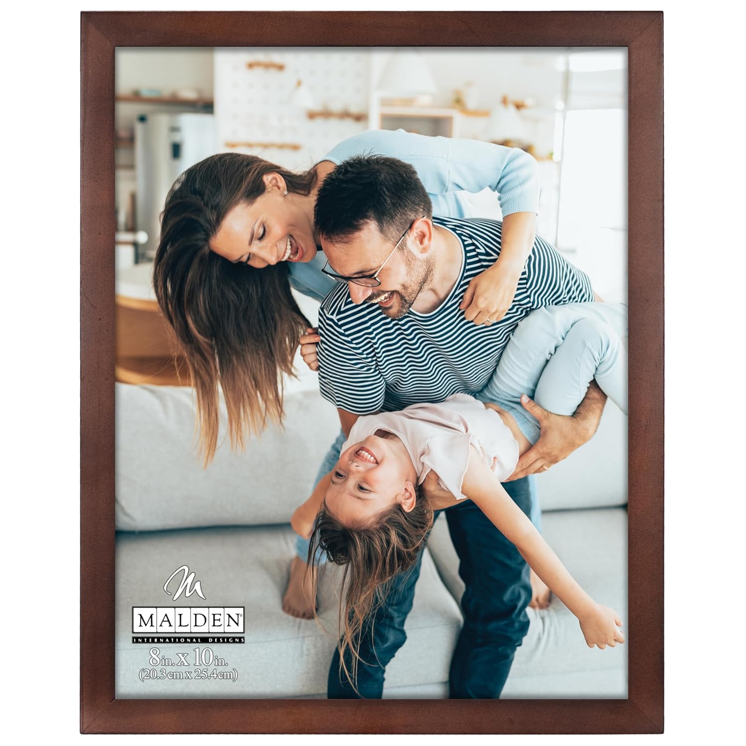 Malden Malden International Designs Black Concept Wood Picture Frame 3.5x5 Elegant Black Frame for Photos and Artwork - View 8 of 9