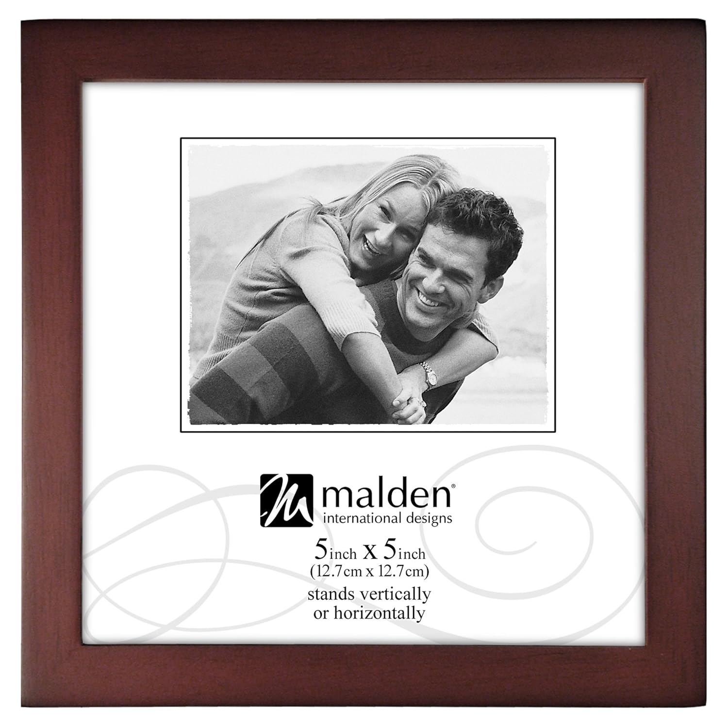 Malden Malden International Designs Black Concept Wood Picture Frame 3.5x5 Elegant Black Frame for Photos and Artwork - View 9 of 9