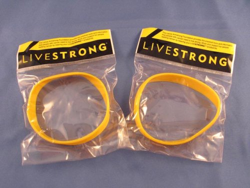 live strong Sealed Livestrong Armstrong Wristband Combo for Adults and Youth Set Perfect for Fitness and Support
