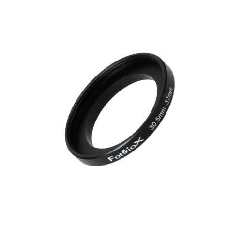 Metal Step Up Ring, Anodized Black Metal 30.5mm-37mm, 30.5-37 mm