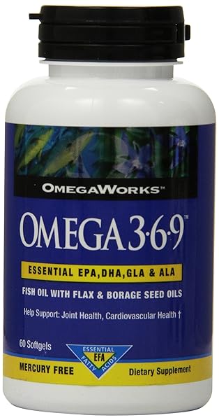 Omgeworks Buy Omegaworks Omega 3.6.9 - 60-Count Bottles (Pack of 2) for Optimal Health