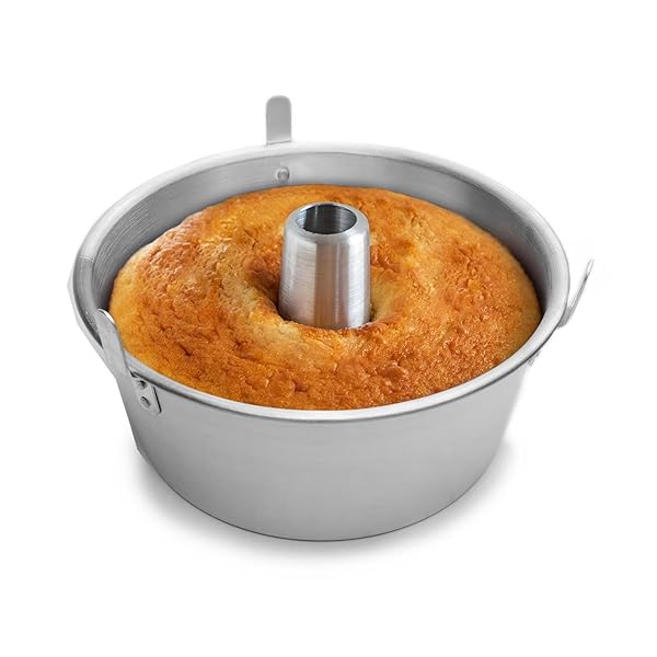 Fox Run Fox Run 10.75-Inch Loose Bottom Angel Food Cake Pan - Durable Aluminum Bakeware
