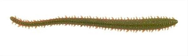 Berkley Berkley Gulp! Sandworm Soft Bait - Camo Green 2in for Saltwater Fishing Success