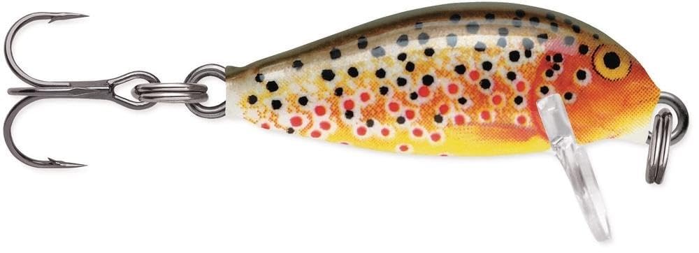 Rapala Countdown 01 Fishing Lure 1 Inch Brown Trout for Effective Fishing