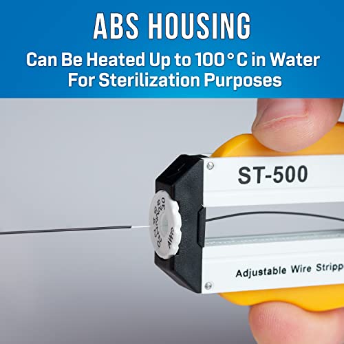 Jonard Tools Jonard Tools ST-500 Adjustable Precision Wire Stripper for 20-30 AWG - Ultimate Tool for Electricians - View 8 of 8