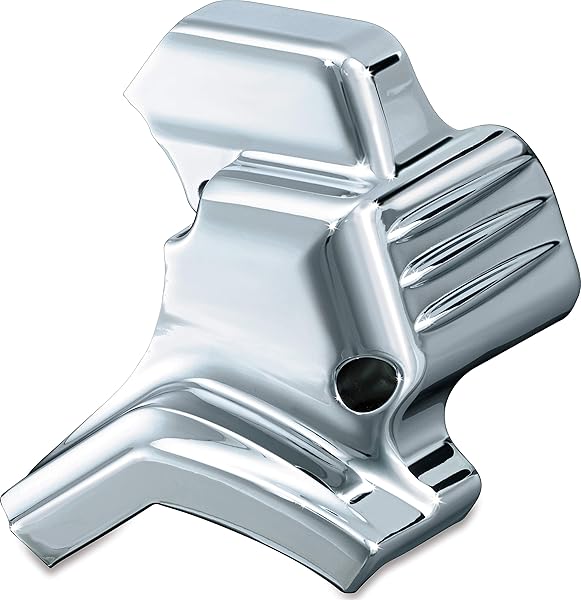 Kuryakyn Upgrade Your Harley: Kuryakyn 7847 Chrome Starter Cover Accent for 2007-16 Models - View 2 of 5