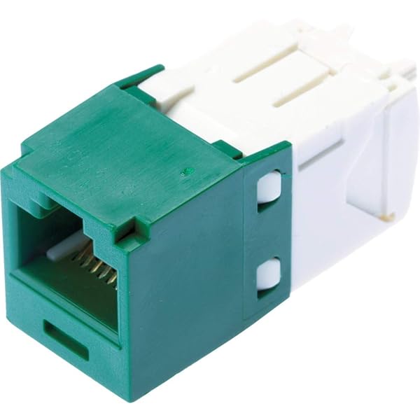Panduit Buy Panduit CJ688TGGR Category 6 Green Jack Module - High-Quality 8-Wire TG-Style Connector