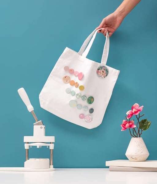 We R Memory Keepers Create Custom Pins & Badges with We R Memory Keepers Button Press Kit - Includes Everything You Need! - View 7 of 11