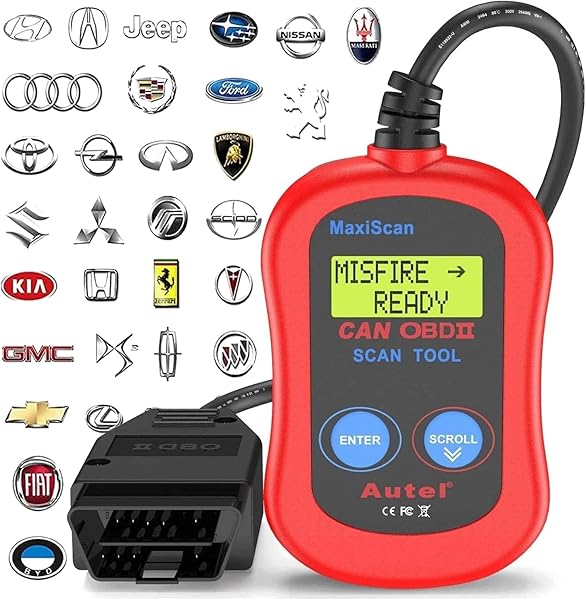 Autel Autel MS300 OBD2 Scanner: Turn Off Check Engine Light & Read Fault Codes Easily