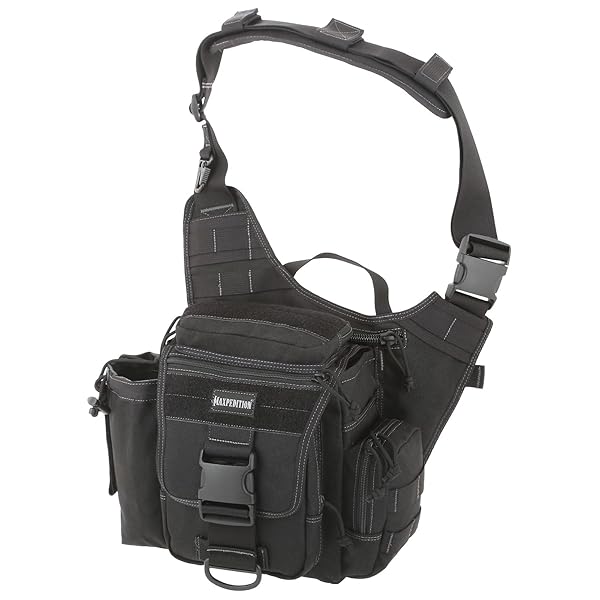 Maxpedition Maxpedition Jumbo Versipack Black: Ultimate Tactical Sling Bag for Adventure & Everyday Use