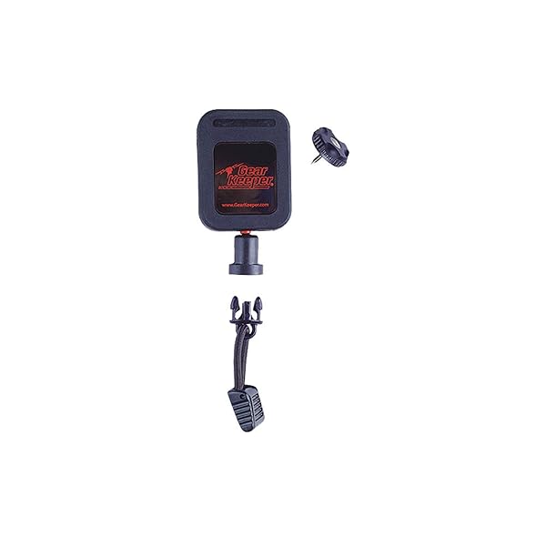 Gear Keeper Gear Keeper Fire Mic Keeper RT2-4022: USA-Made Lapel Microphone Retractor with Threaded Stud Mount